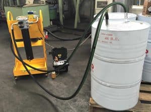 FILTRAZIONE A 2 MICRON DI OLIO NUOVO PRIMA DEL SUO UTILIZZO CON GFT MINI FLUX 14 HYDRAULIC