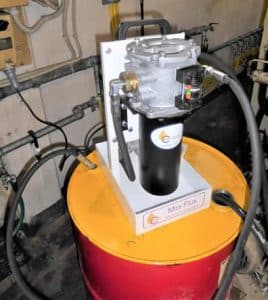 Mini Flux 14 Diesel, sistema di filtrazione gasolio per fusti e serbatoi