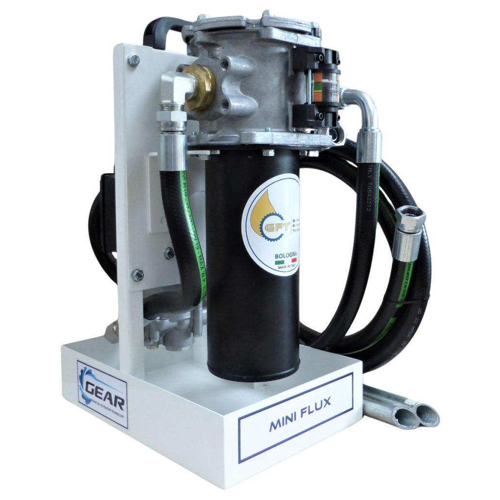 Mini flux 10 gear stazione di filtrazione olio e pulizia impianti