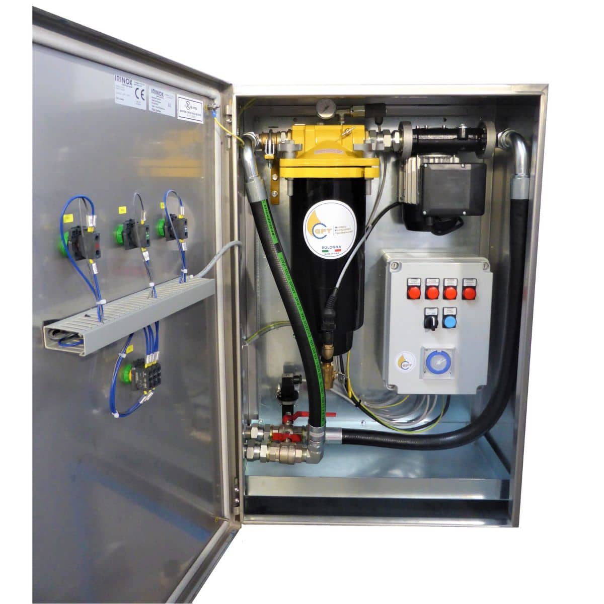 Diesel Defender 79 X, sistema di filtrazione gasolio con separazione acqua