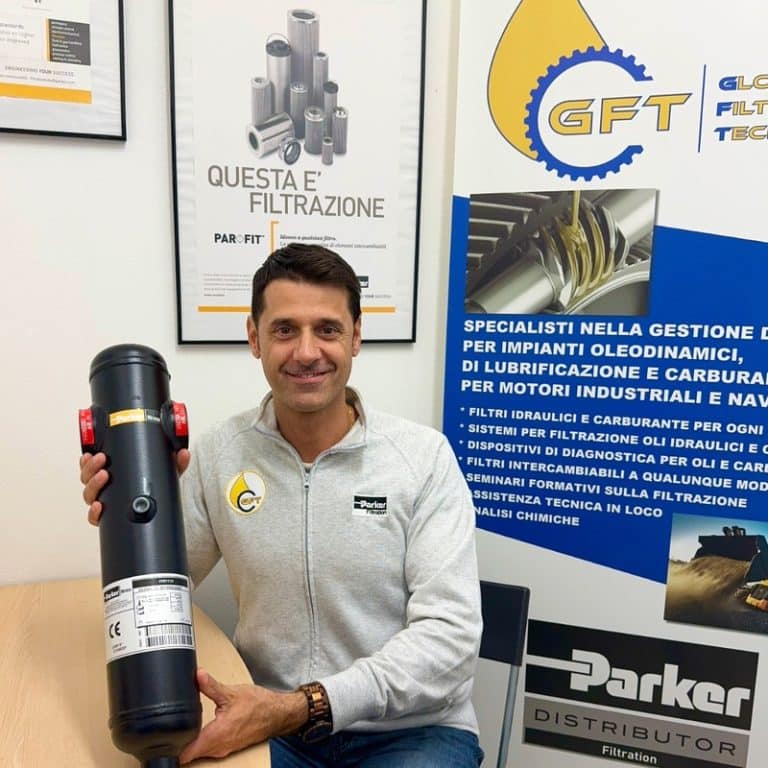 Luca Angeli, esperto nel settore della filtrazione industriale